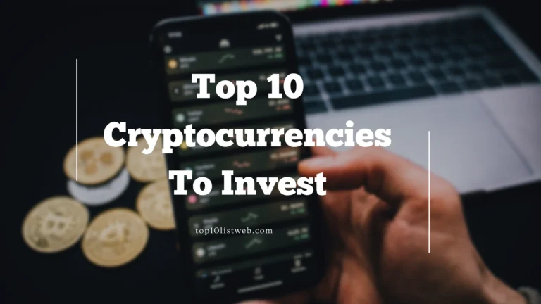 top 10 cryptocurrencies