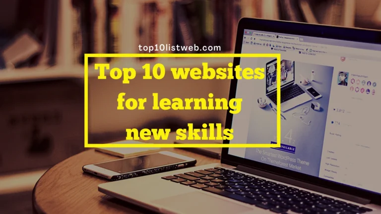 Top 10 websites for learning new skills