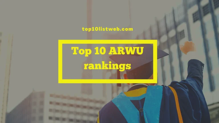 ARWU rankings