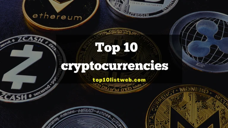 Top 10 cryptocurrencies this week