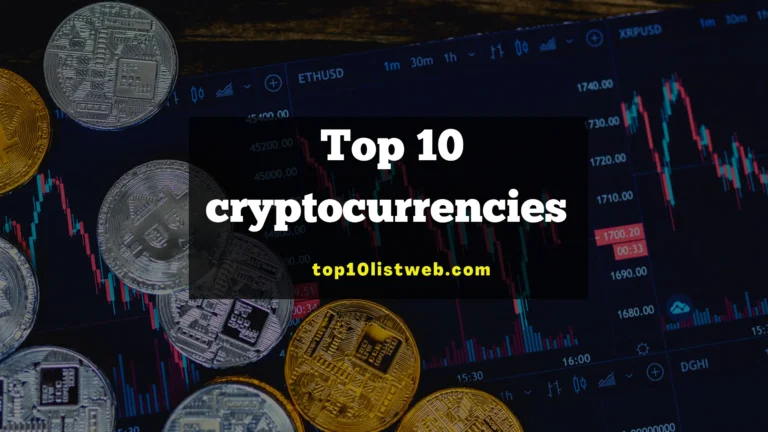 Top 10 cryptocurrencies this week